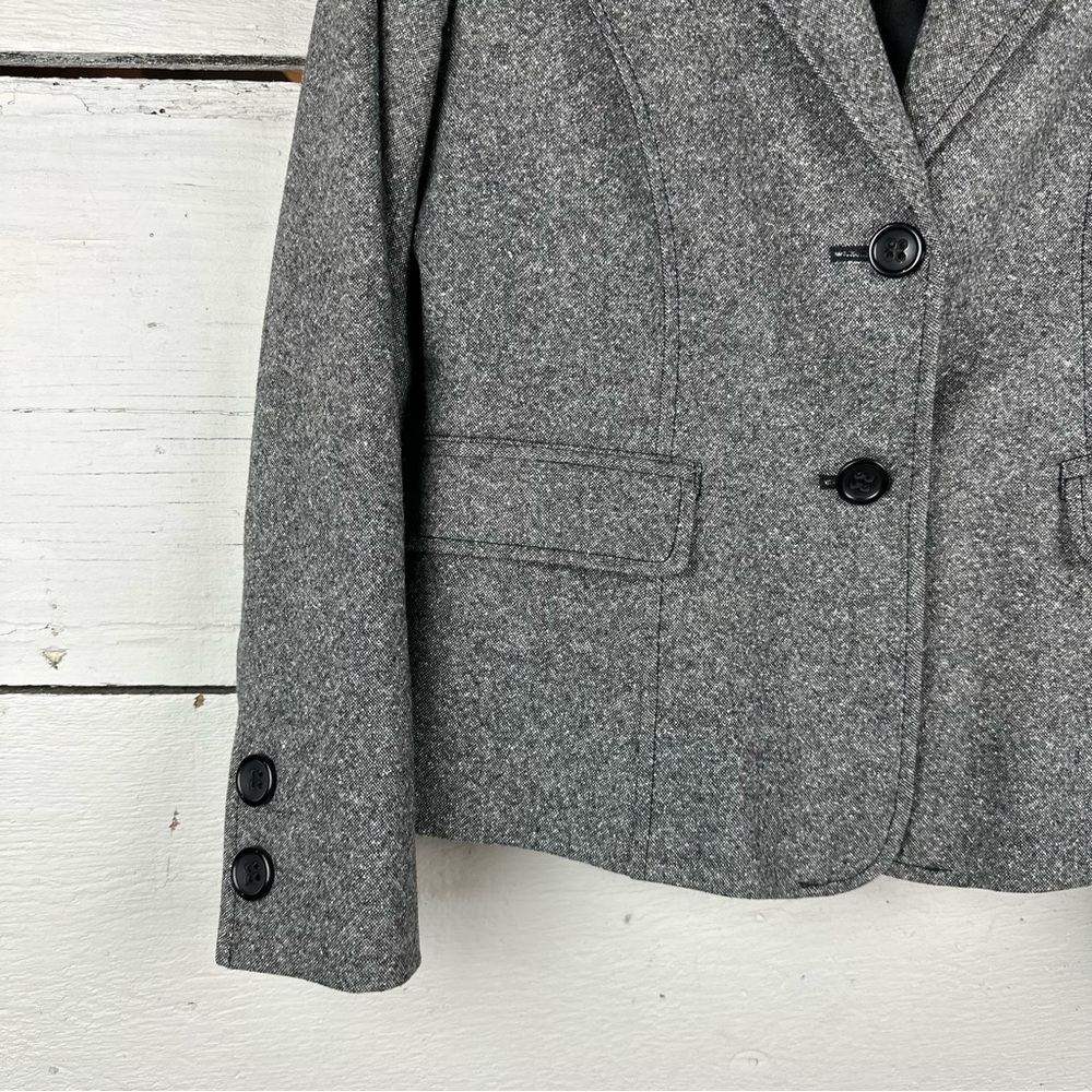 Pendleton Wool Blazer Jacket Grey (Size 8) - image 3